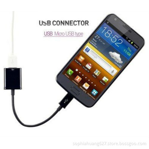 OTG USB host data Cable for Samsung Galaxy Tabs